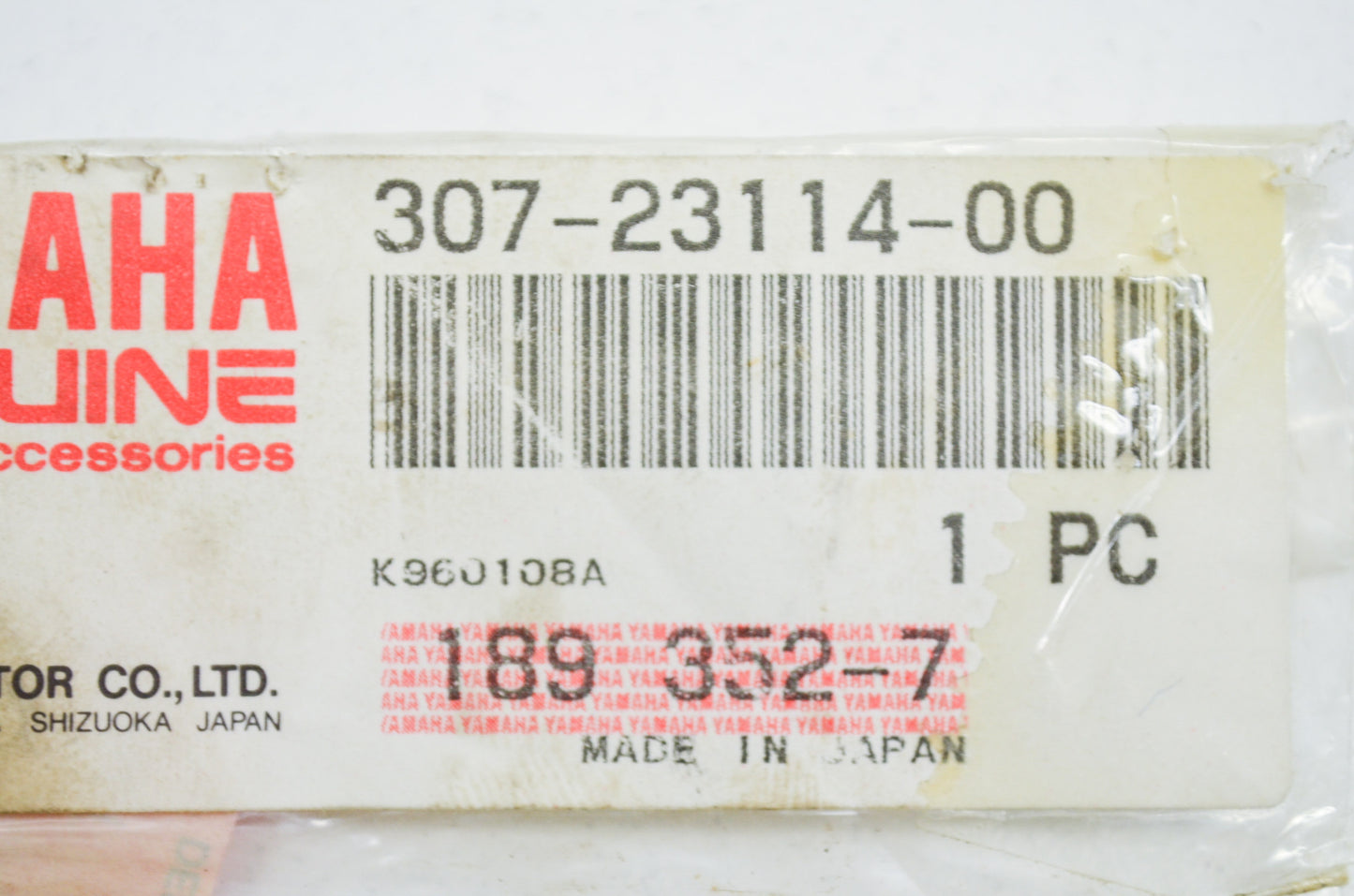 OEM Yamaha 307-23114-00-00 Gasket NOS