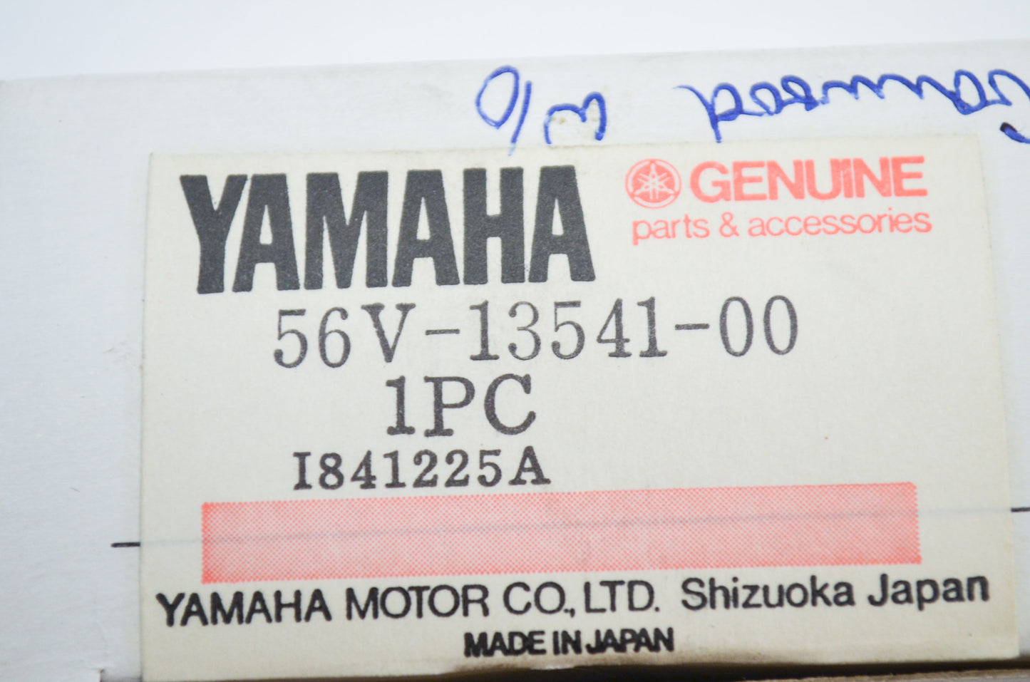 OEM Yamaha 56V-13541-00-00 Mix Control Valve NOS