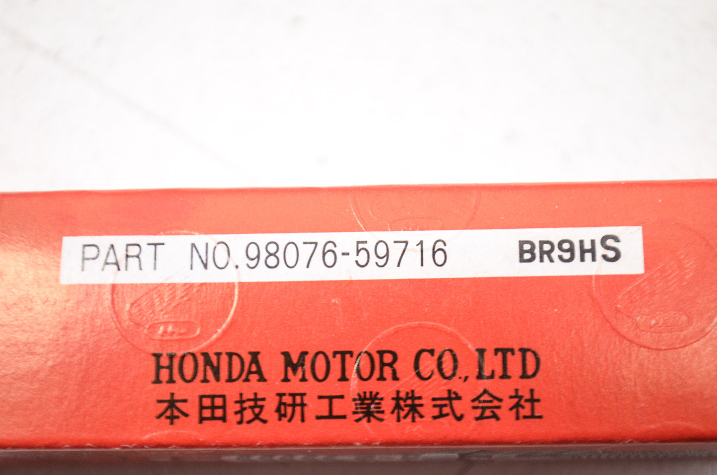 OEM Honda 98076-59716 Spark Plug (BR9HS) Qty 2 NOS