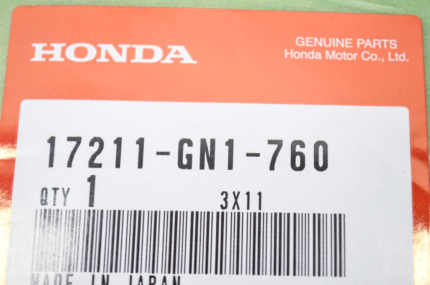 OEM Honda 17211-GN1-760 Air Cleaner NOS