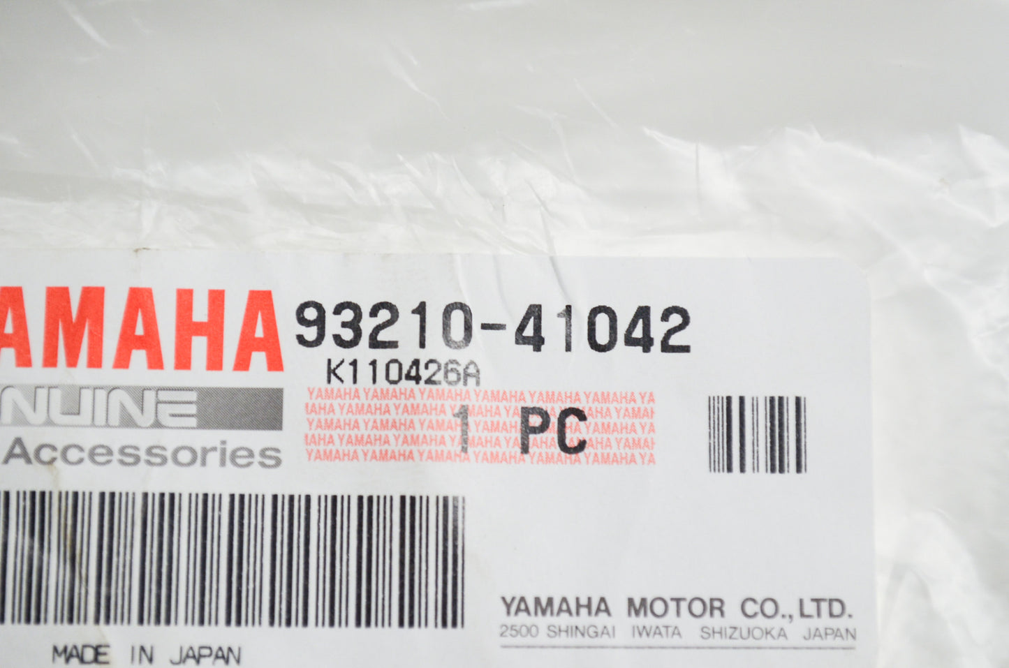 OEM Yamaha 93210-41042-00 O-Ring NOS