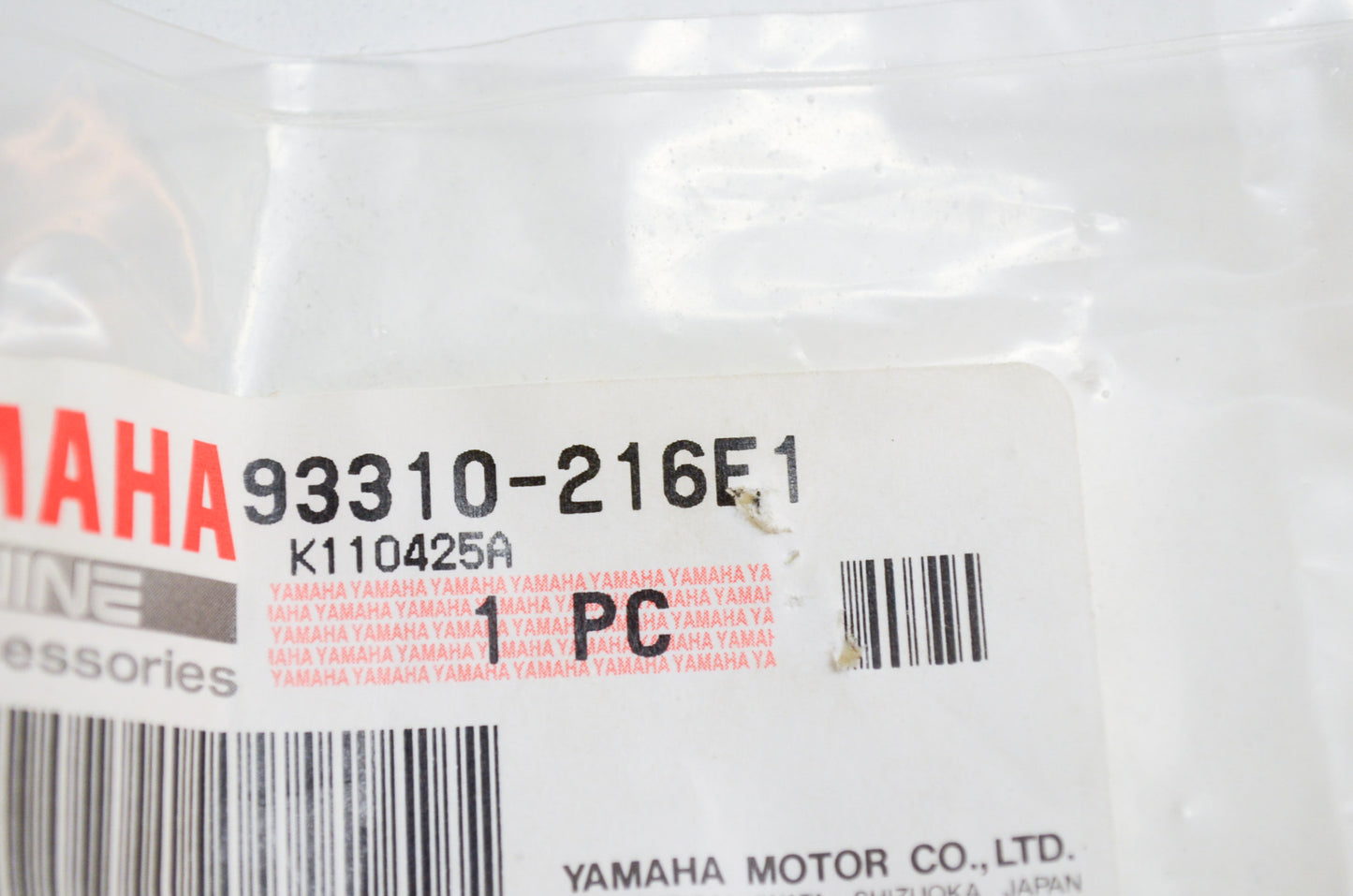 OEM Yamaha 93310-216E1-00 Cylinder Bearing #10 NOS