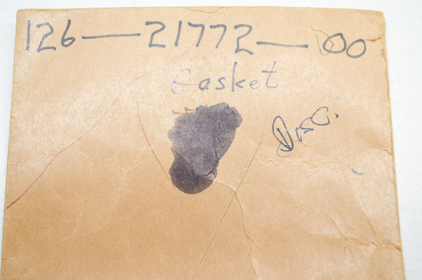 Cap Gasket NOS