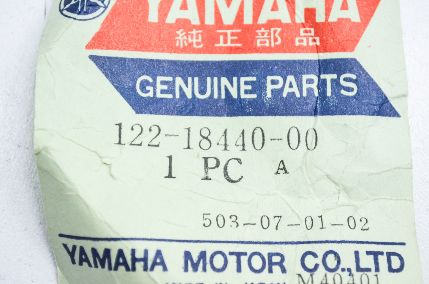 OEM Yamaha 122-18440-00-00 Cam Plate Assembly NOS