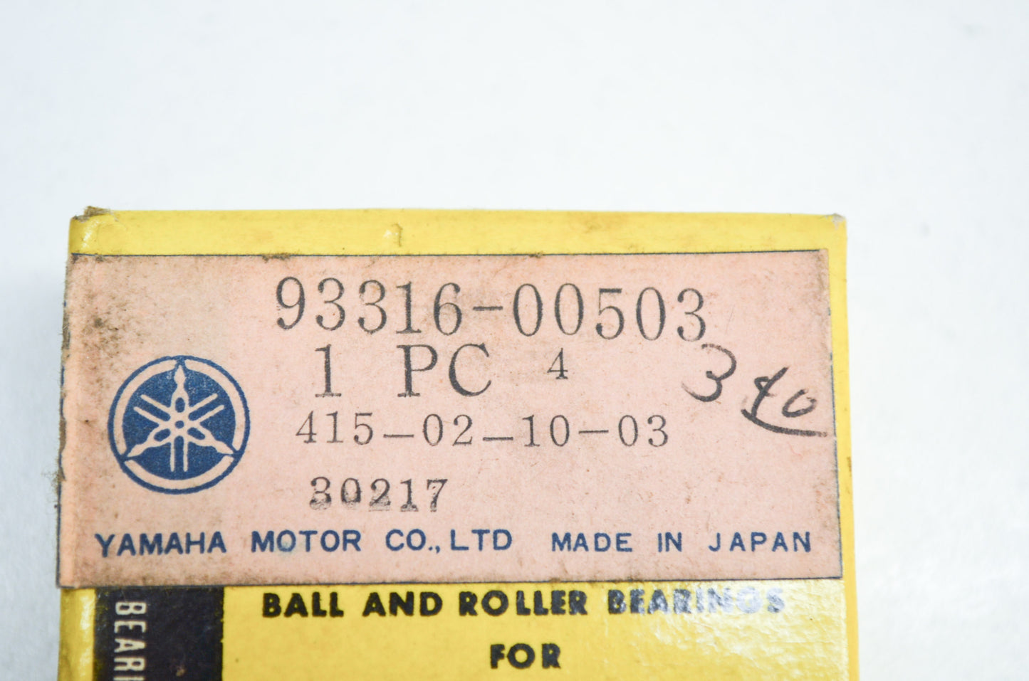 OEM Yamaha 93316-00503-00 Cylinder Bearing #16 NOS