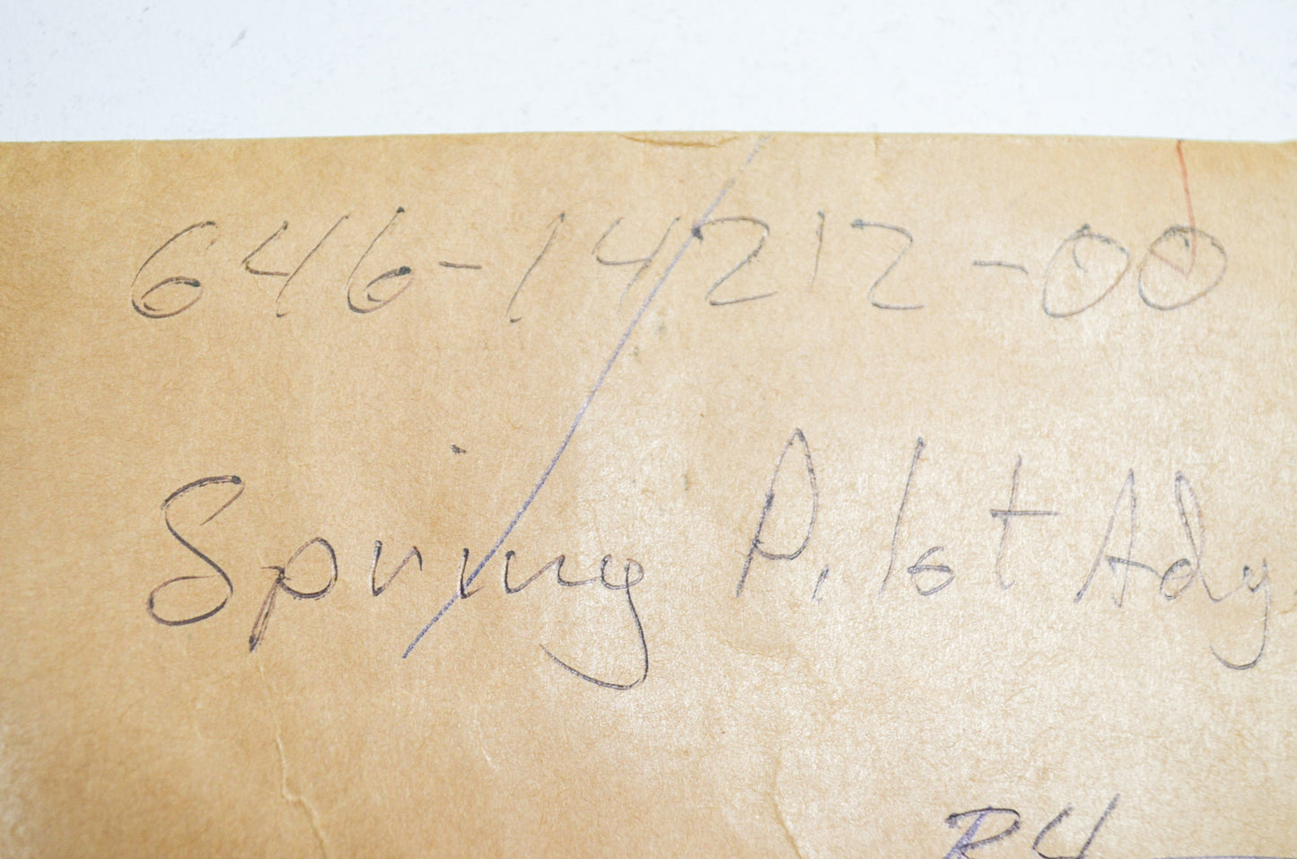 Pilot Spring NOS