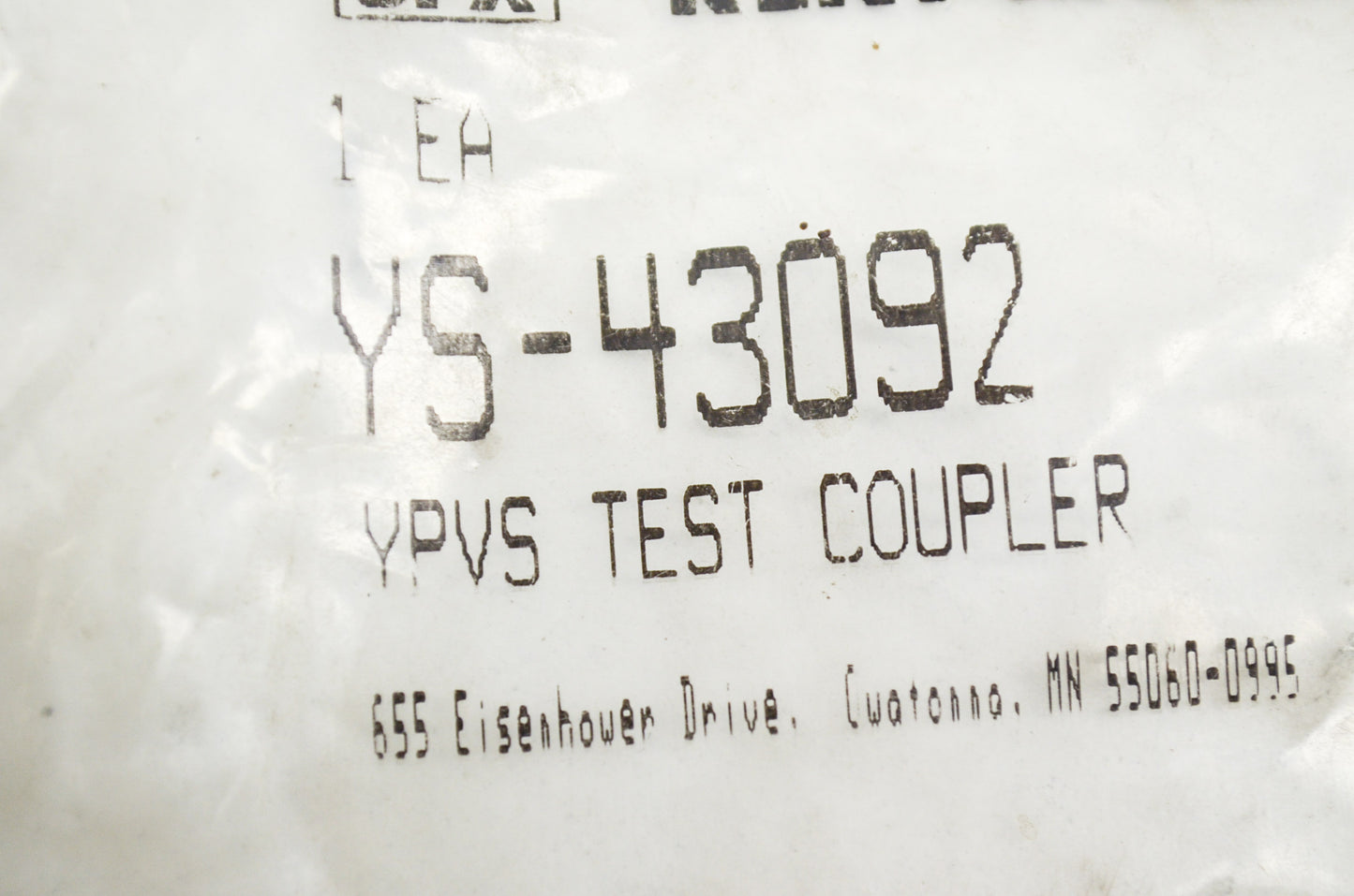 Kent Moore Test Coupler NOS