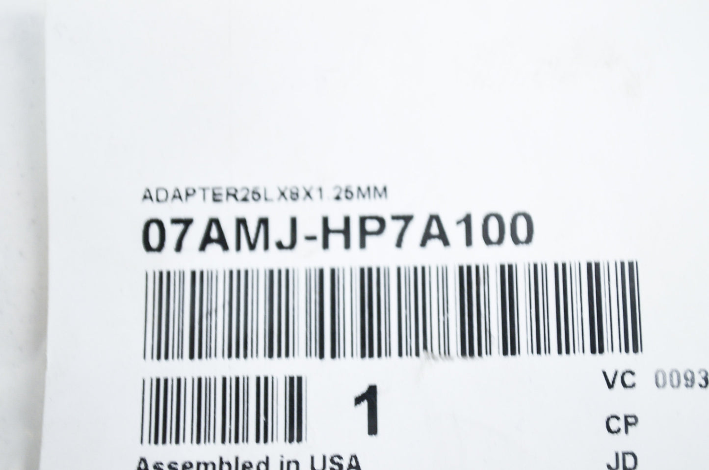 Adapter 26LX8X1.25MM NOS