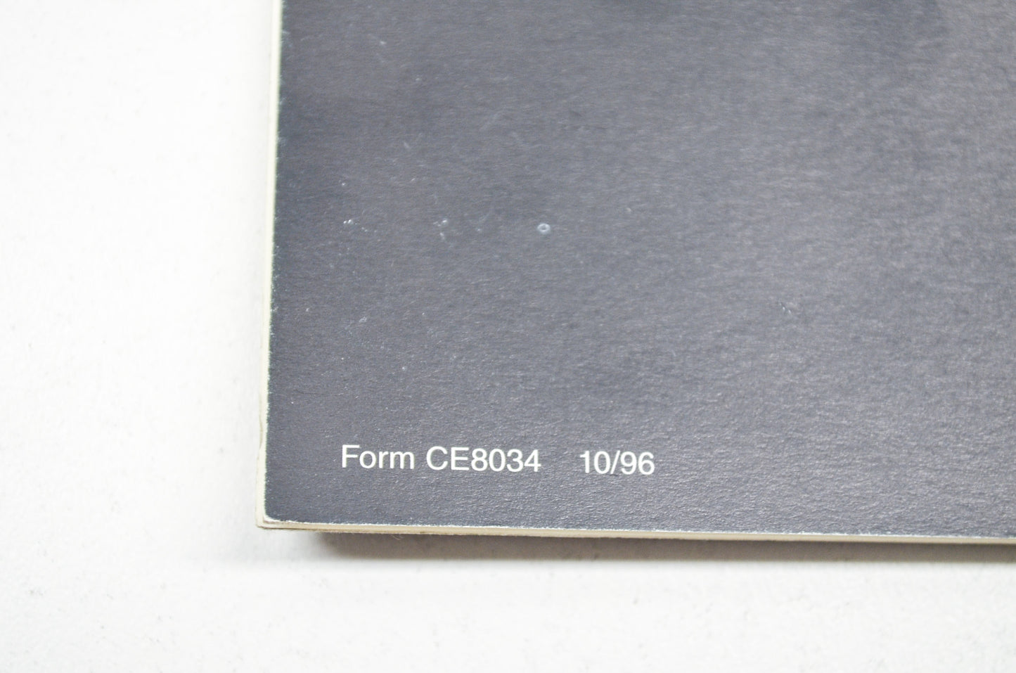 Major Engine Failure Analysis Manual NOS