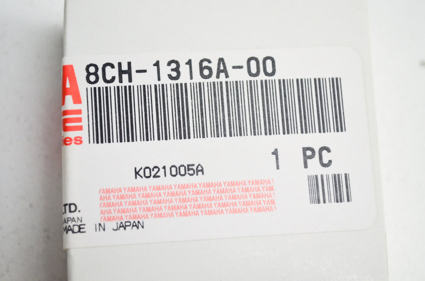 OEM Yamaha 8CH-1316A-00-00 Check Valve NOS