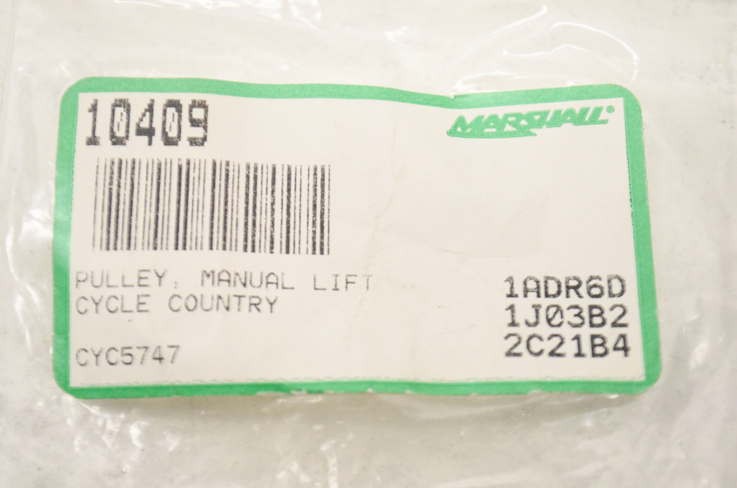 Manual Lift Pulley NOS