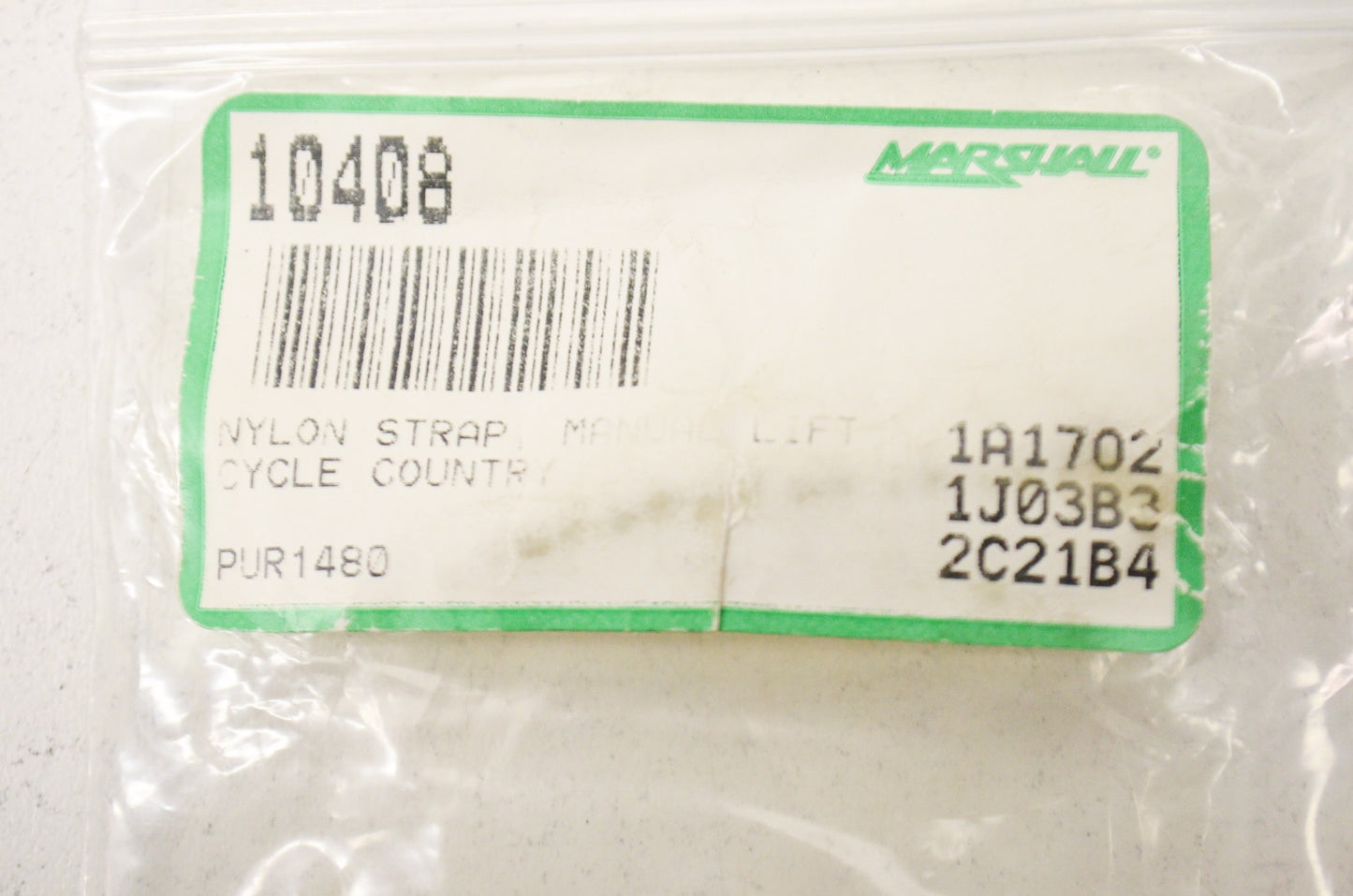 Manual Lift Nylon Strap NOS