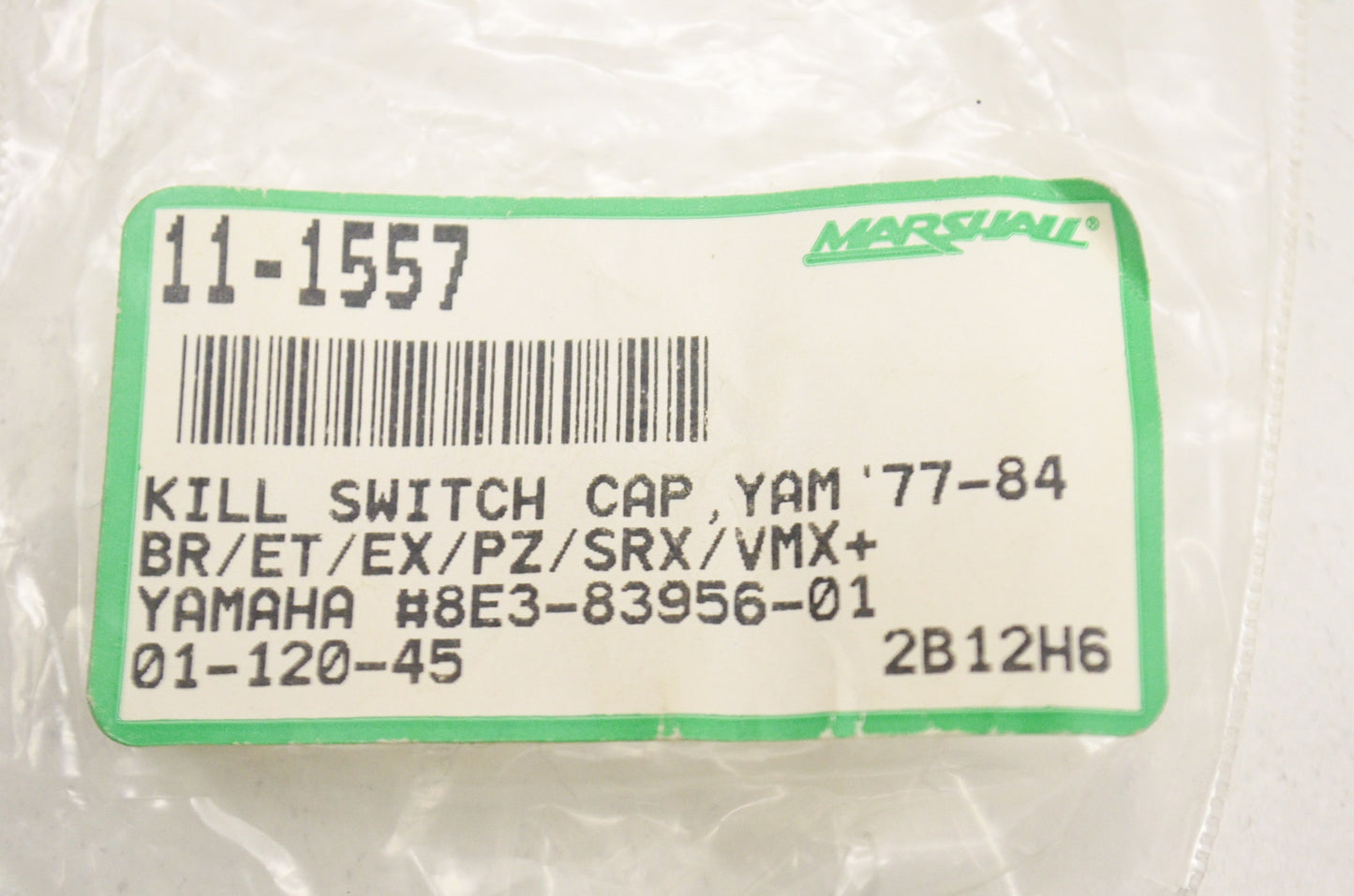 Kill Switch Cap Yamaha BR ET EX PZ SRX VMAX NOS