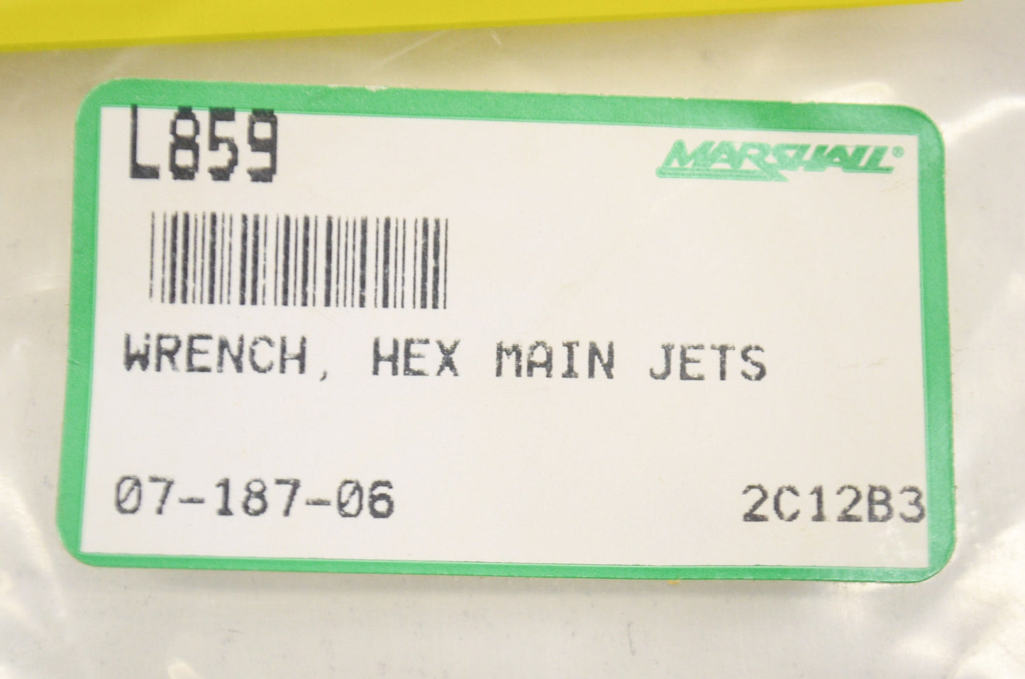 Hex Main Jet Wrench NOS