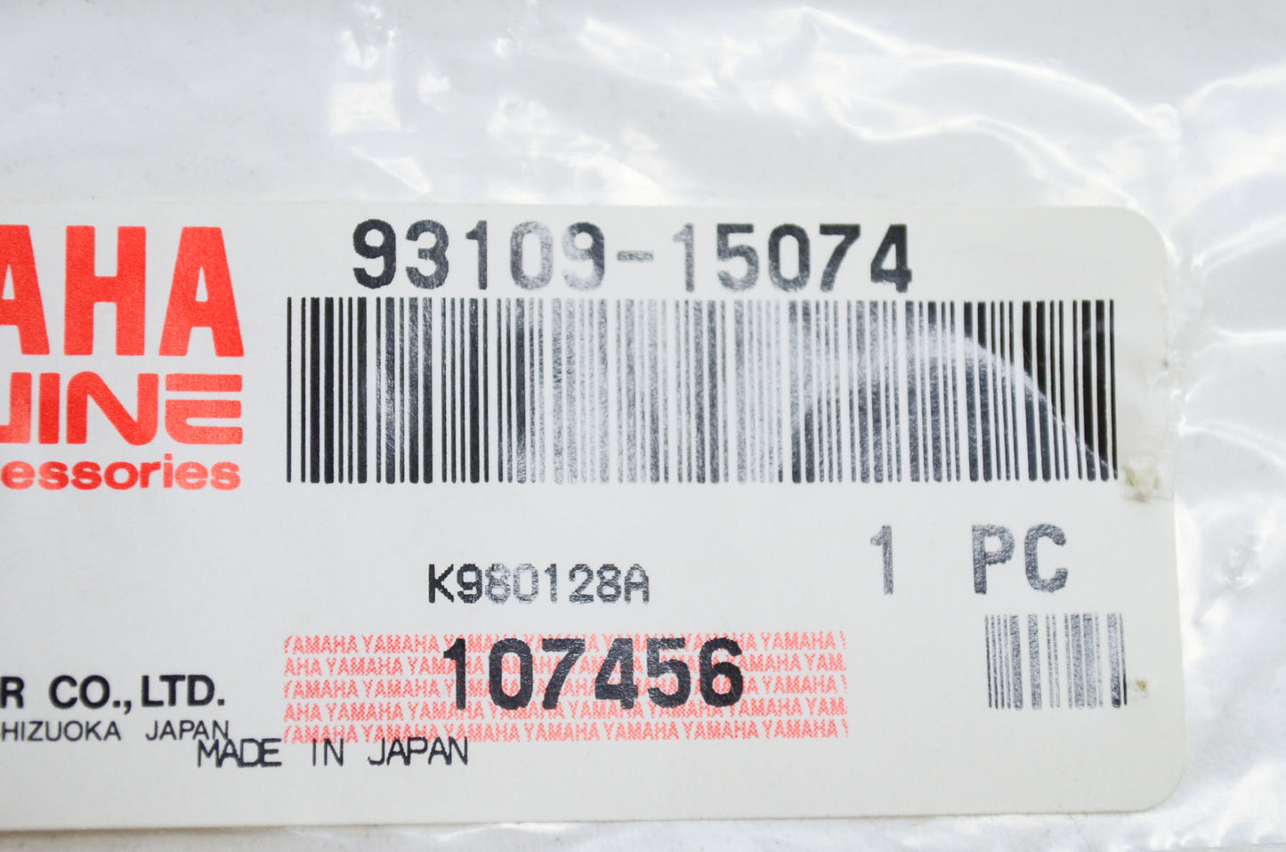 OEM Yamaha 93109-15074-00 Oil Seal NOS