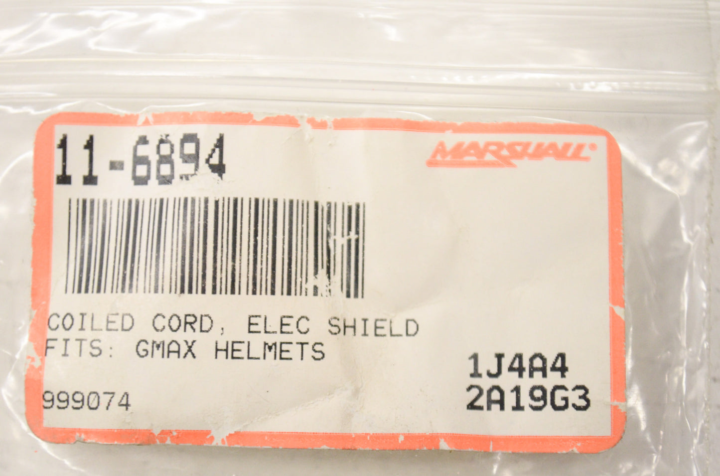 Electric Shield Coiled Cord NOS