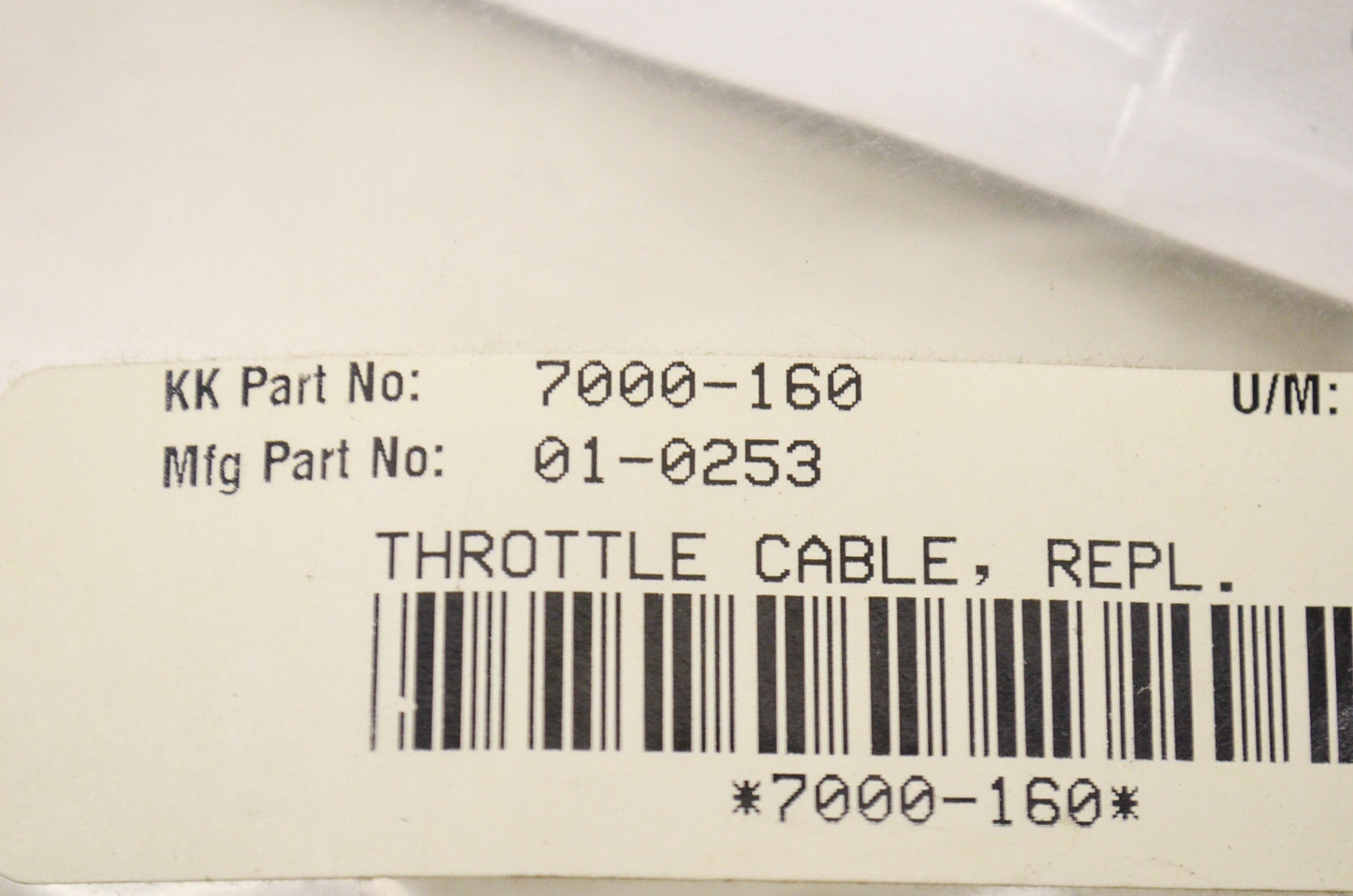 Motion Pro 01-0253 Throttle Cable NOS