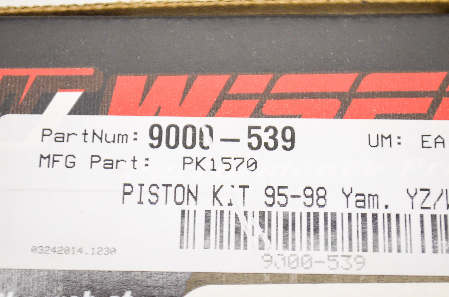 New Wiseco Forged Piston Kit 72mm 95-98 Yamaha YZWR250