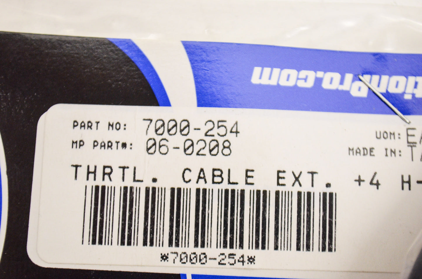 New Motion Pro Throttle Cable