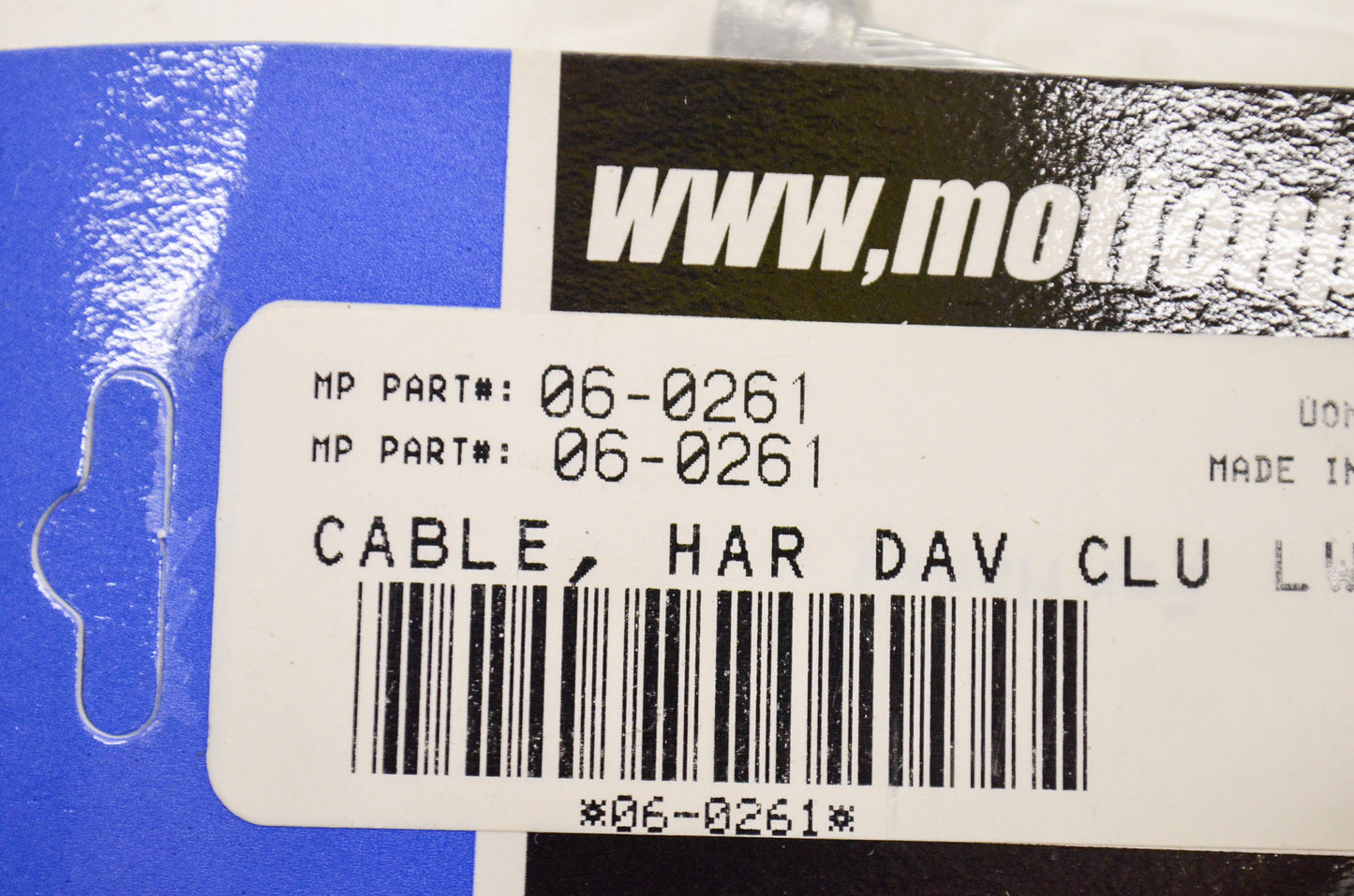 New Motion Pro Clutch Cable