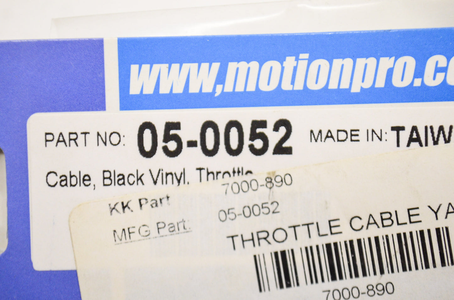 New Motion Pro Throttle Cable