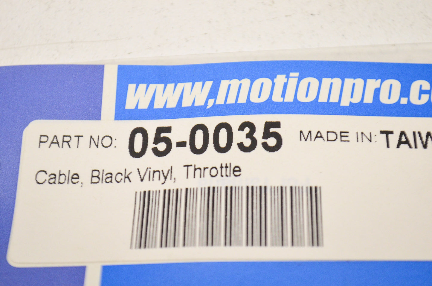 New Motion Pro Throttle Cable