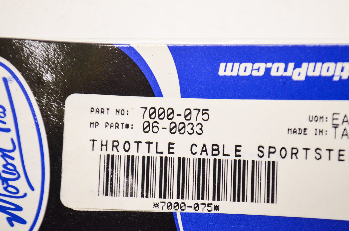 New Motion Pro Throttle Cable