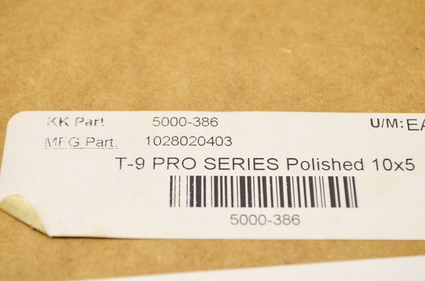 ITP 1028020403 10x5 T-9 Pro Series Polished ATV Wheel NOS