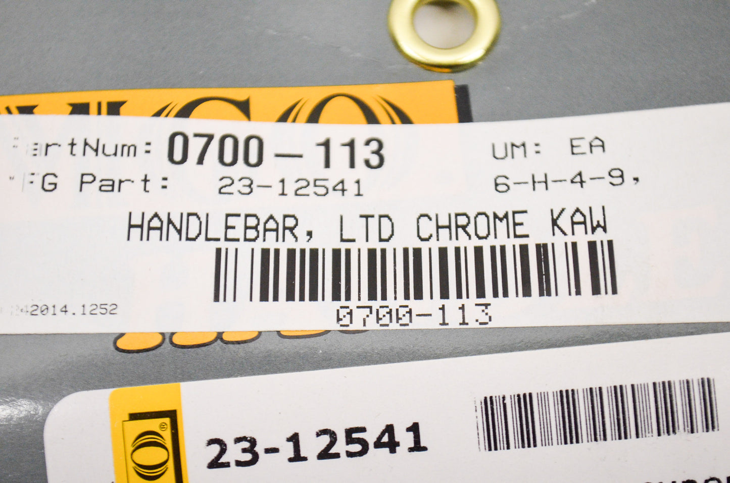 New EMGO Handle Bar LTD Chrome NOS