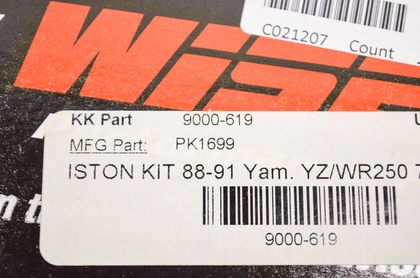 New Wiseco Top End Kit 70mm 88-91 Yamaha YZ250 WR250