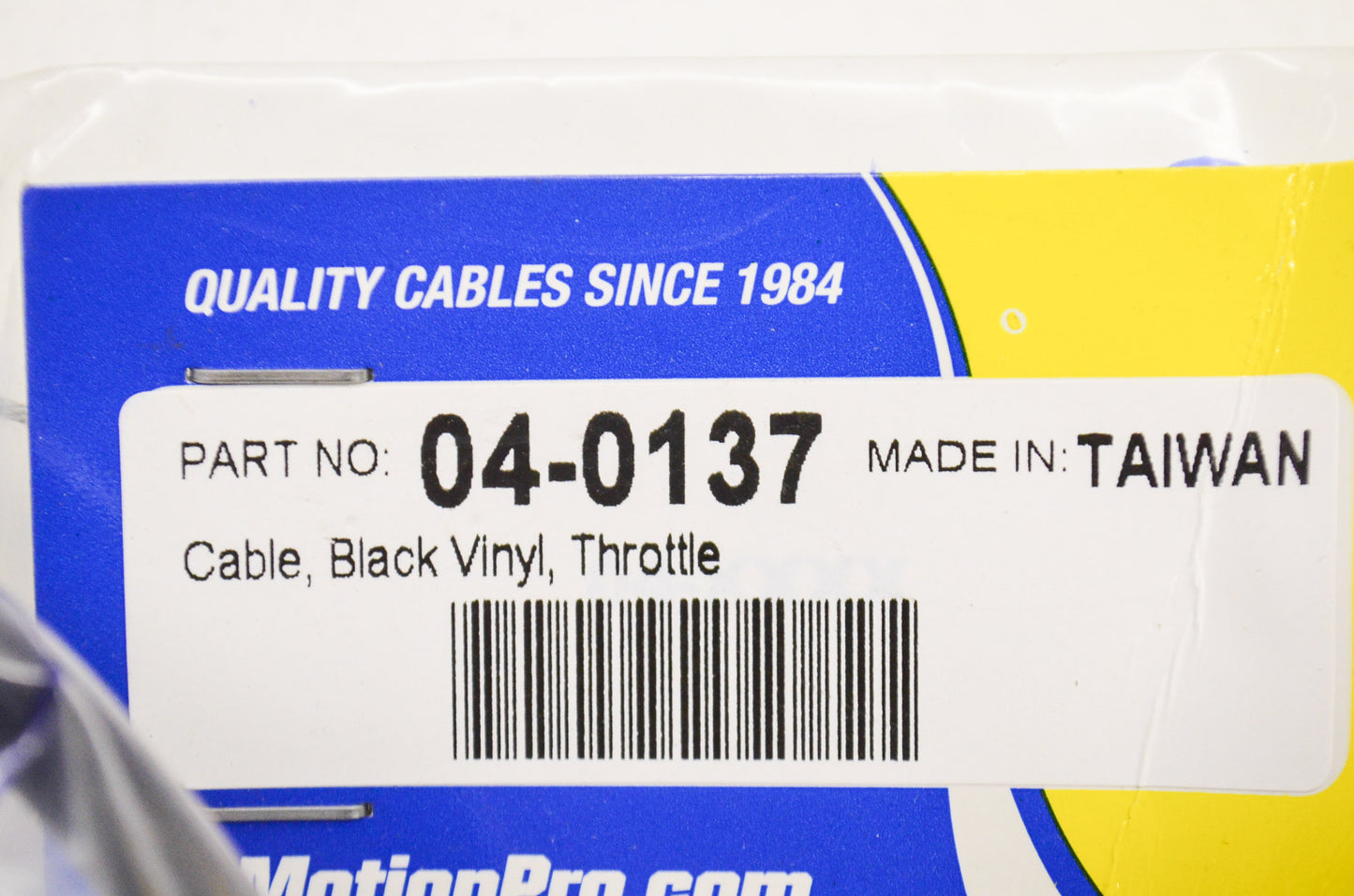 New Motion Pro Throttle Cable NOS