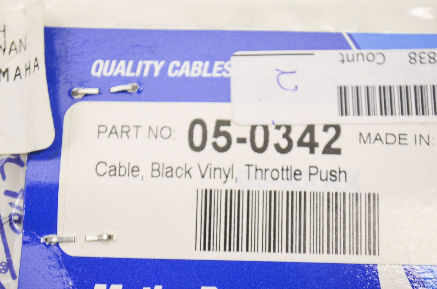 New Motion Pro Throttle Cable NOS