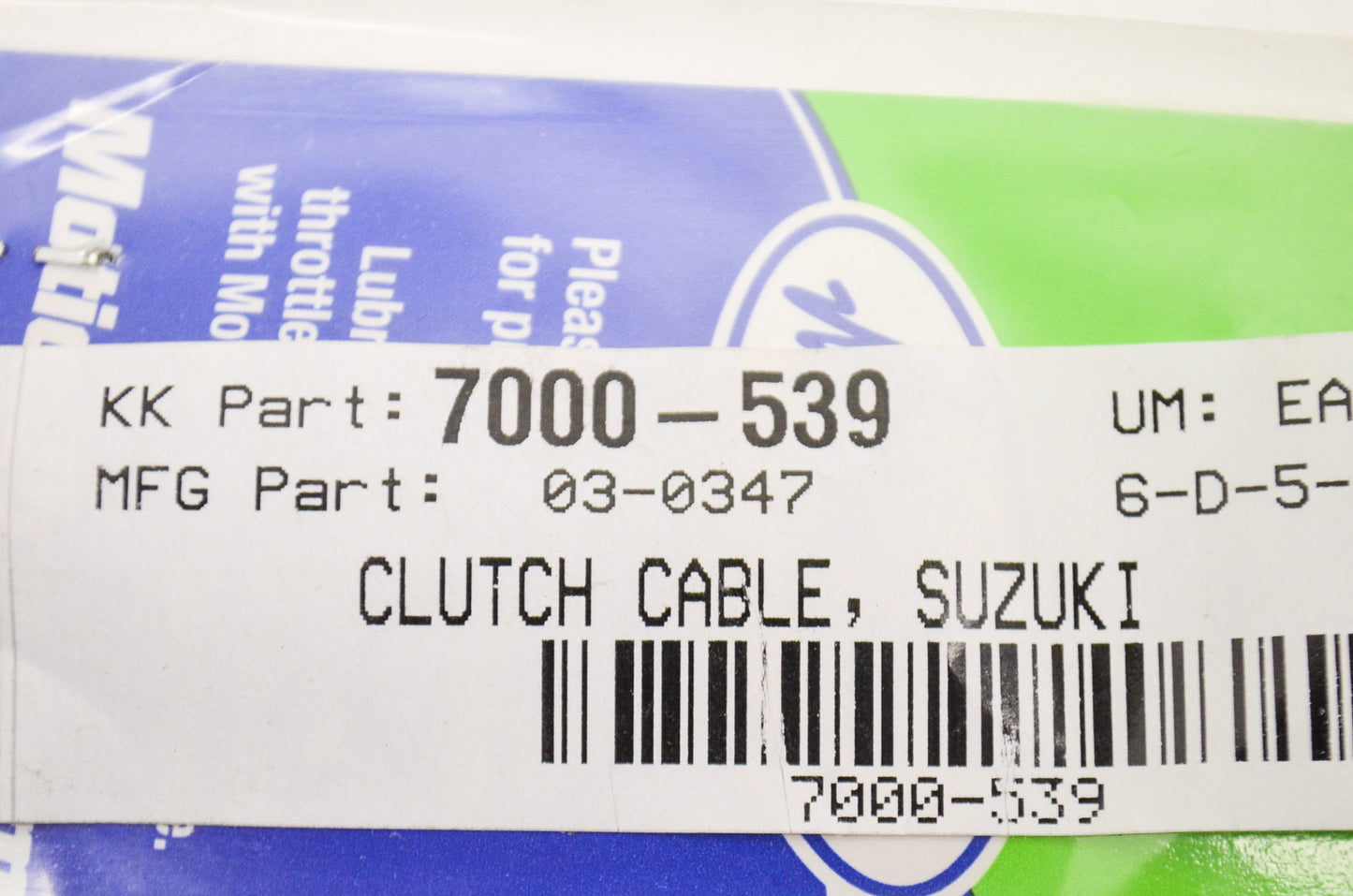New Motion Pro Clutch Cable NOS