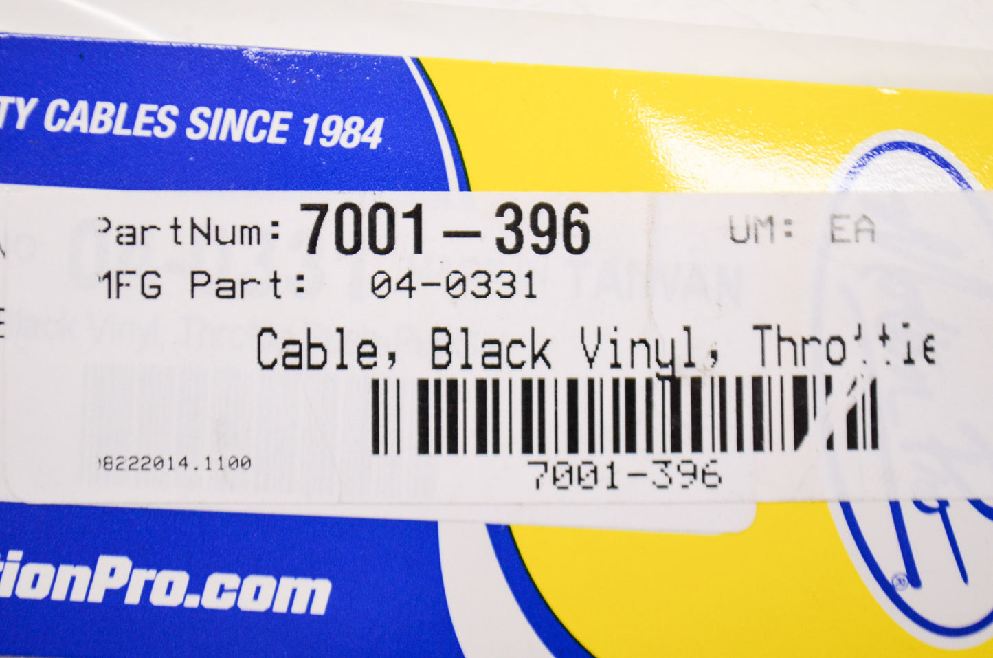 New Motion Pro Throttle Cable NOS