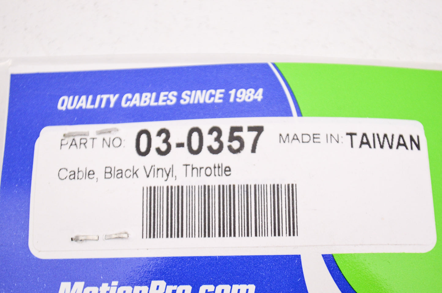 Motion Pro 03-0357 Throttle Cable NOS