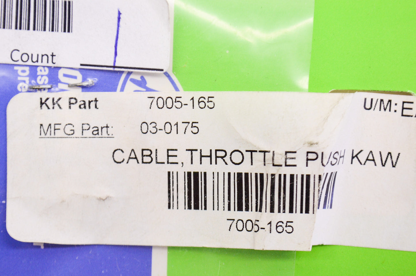 New Motion Pro Throttle Cable NOS