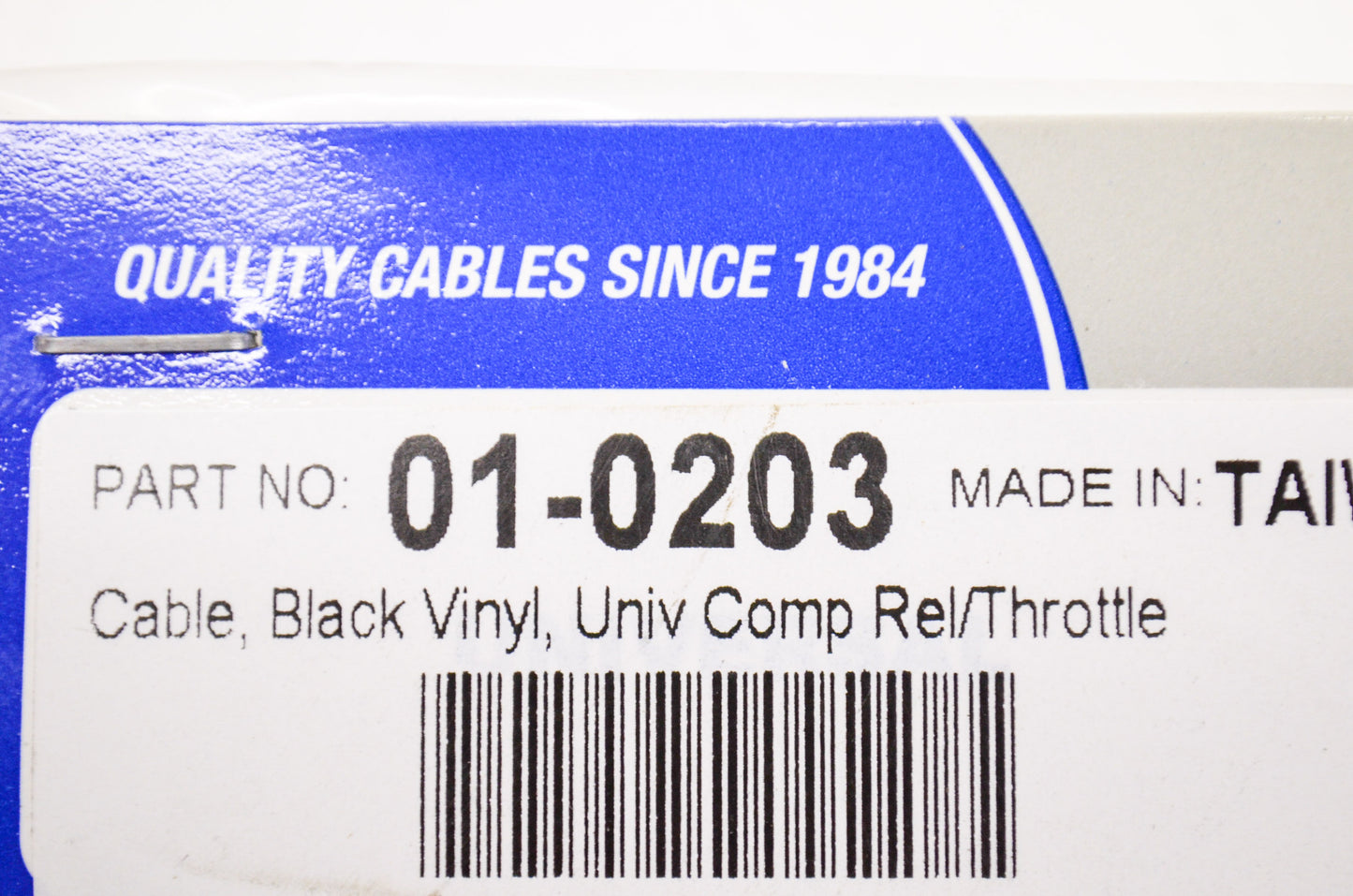 Motion Pro 01-0203 Universal Throttle/Compression Release Cable NOS