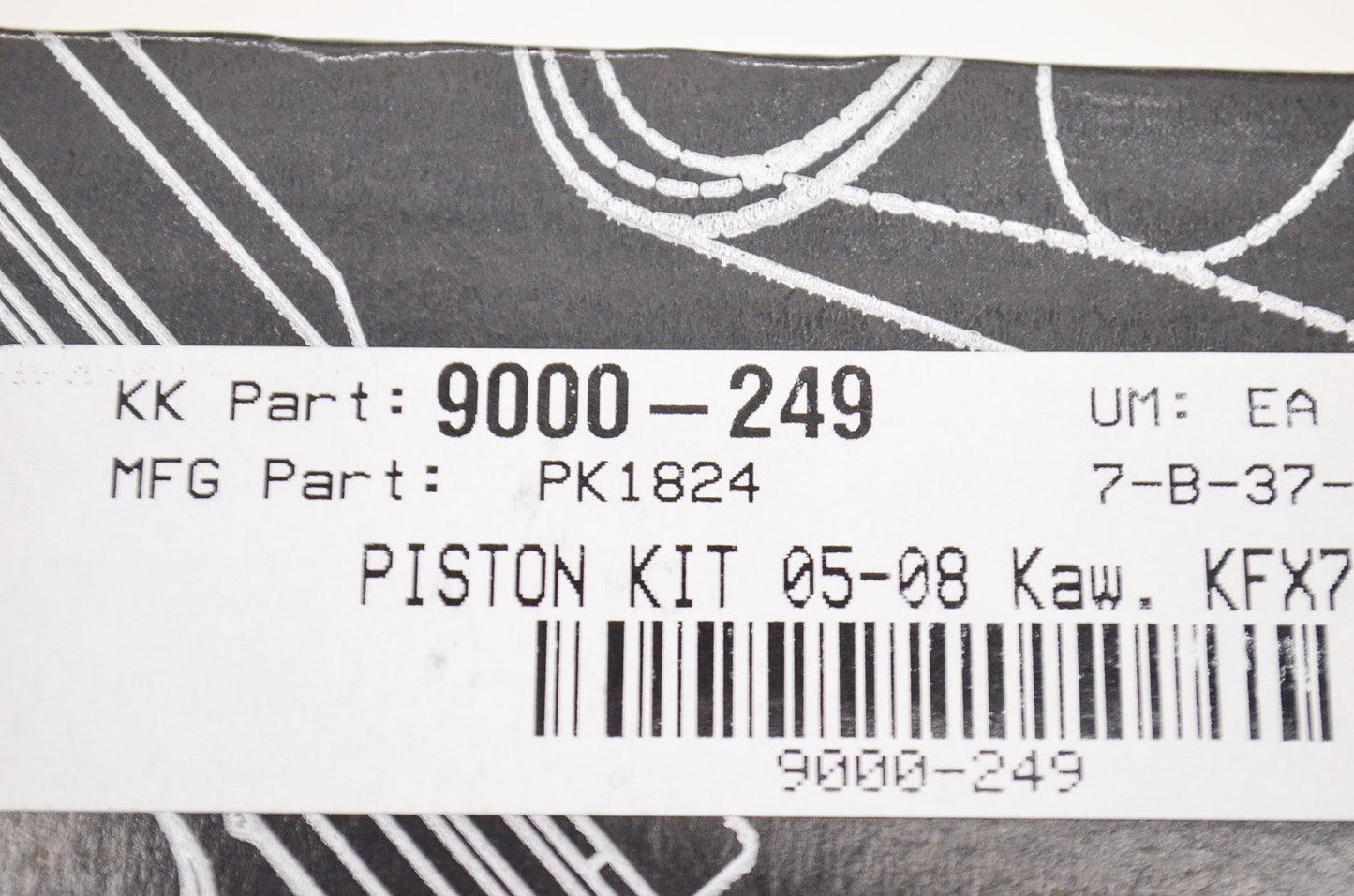 New Wiseco Forged Piston Kit 85mm 05-08 Kawasaki KFX750
