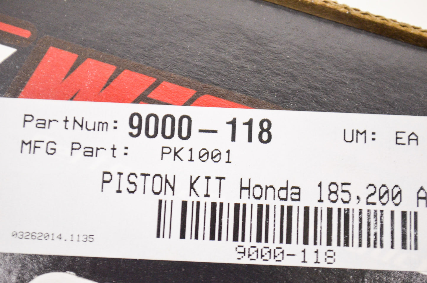 New Wiseco Forged Piston Kit 65.5mm Honda 185 200 ATC
