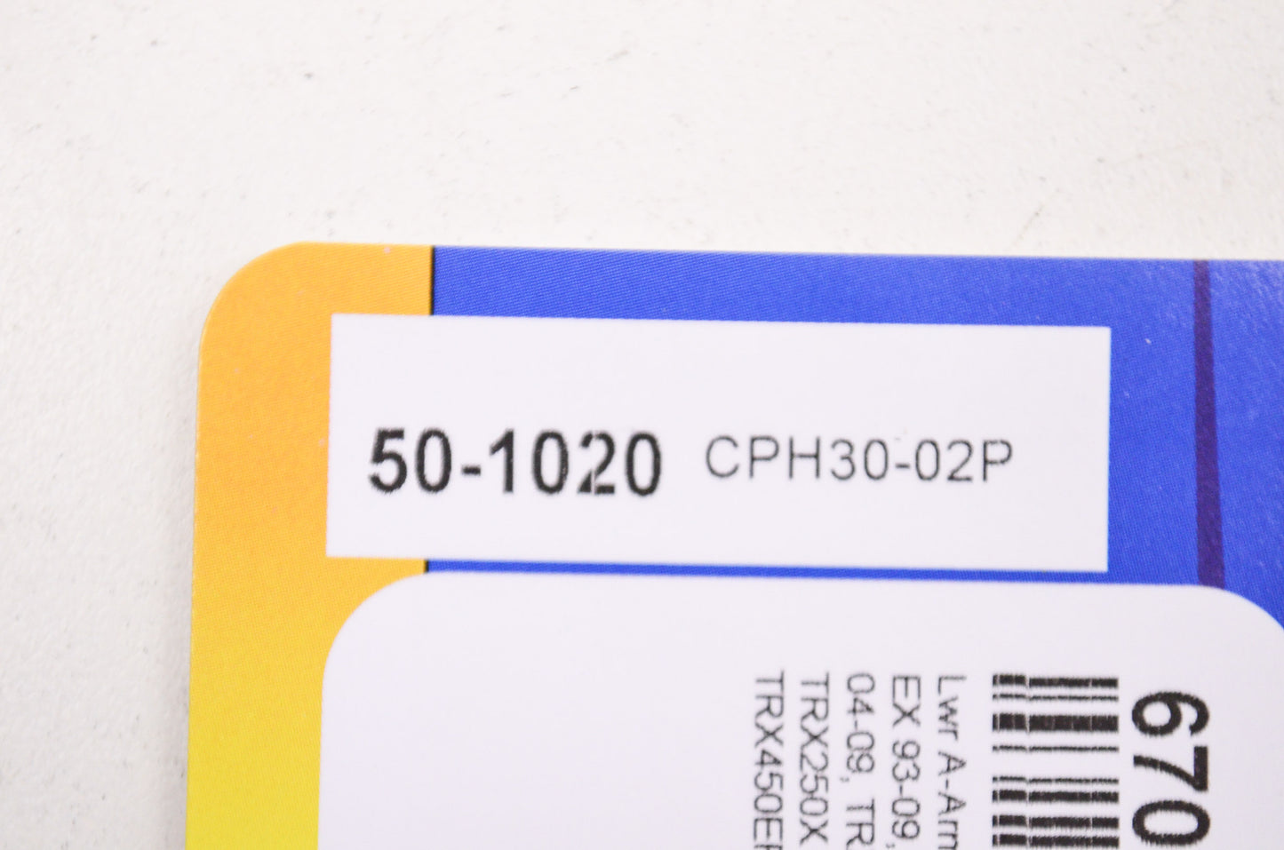 A-Arm Bearing Seal Kit NOS