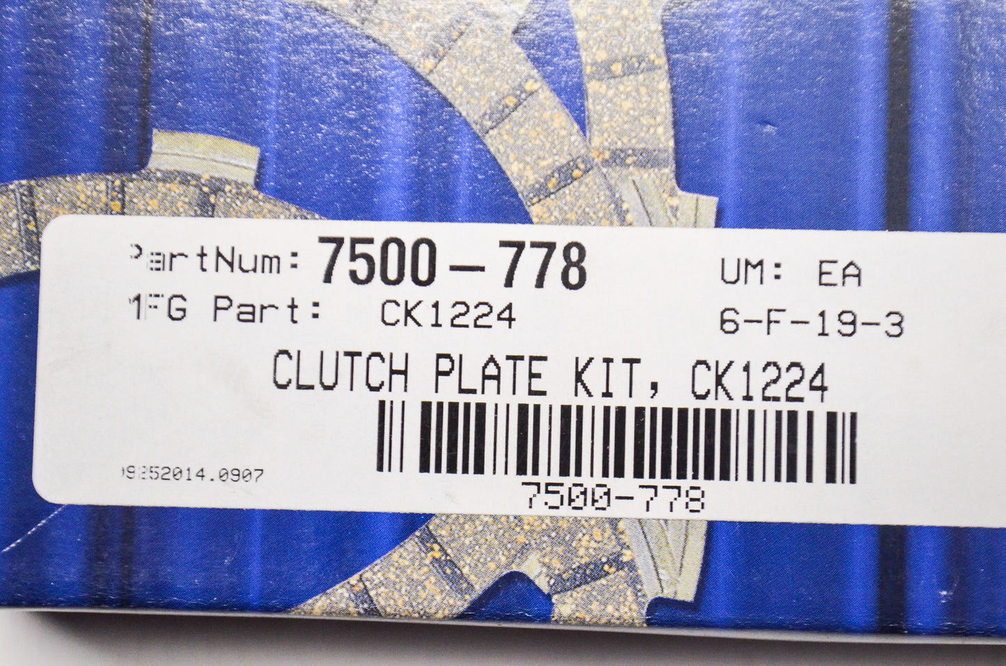 New EBC Clutch Plate Kit NOS