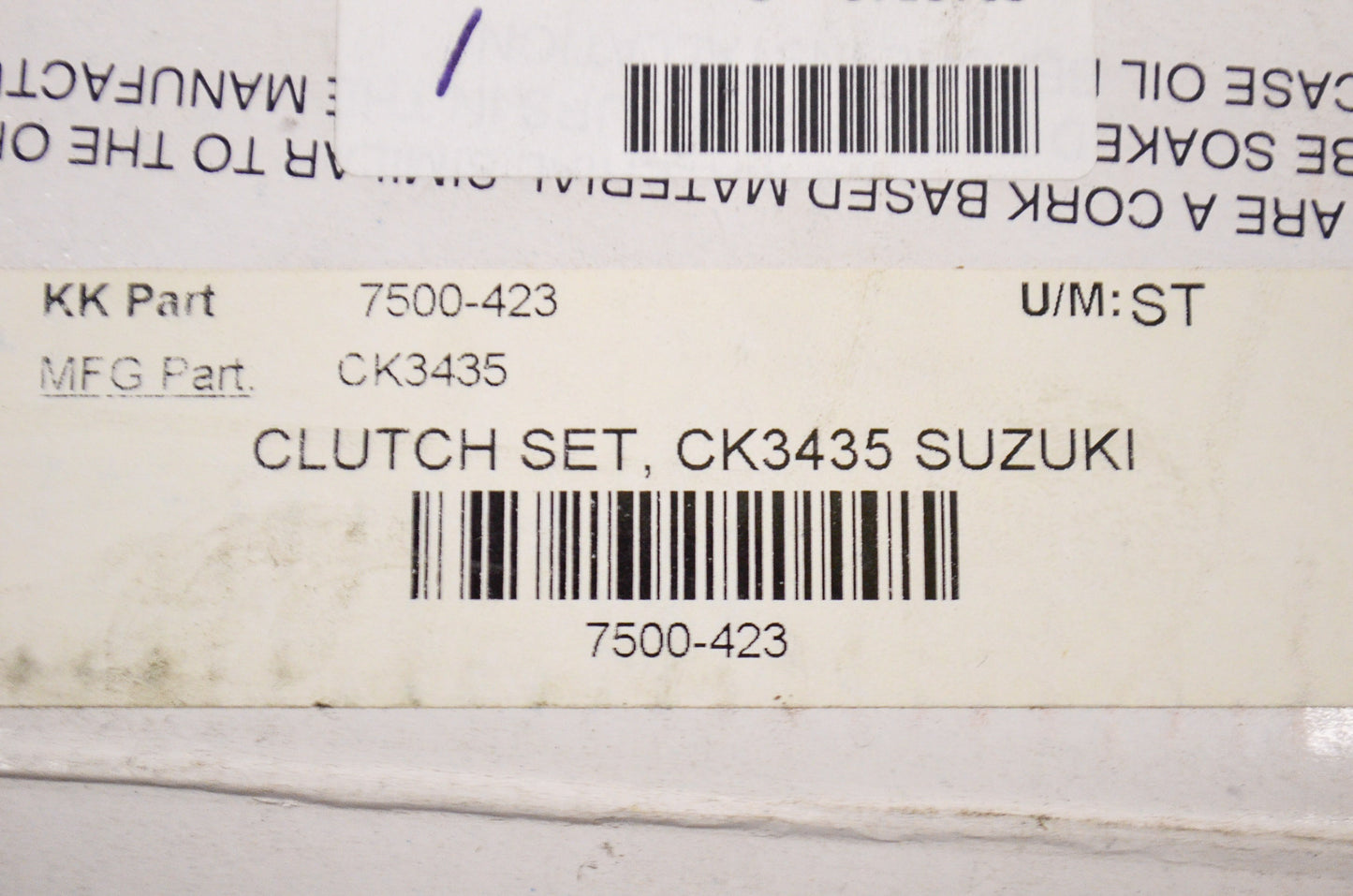 EBC CK3435 Clutch Plate Kit NOS