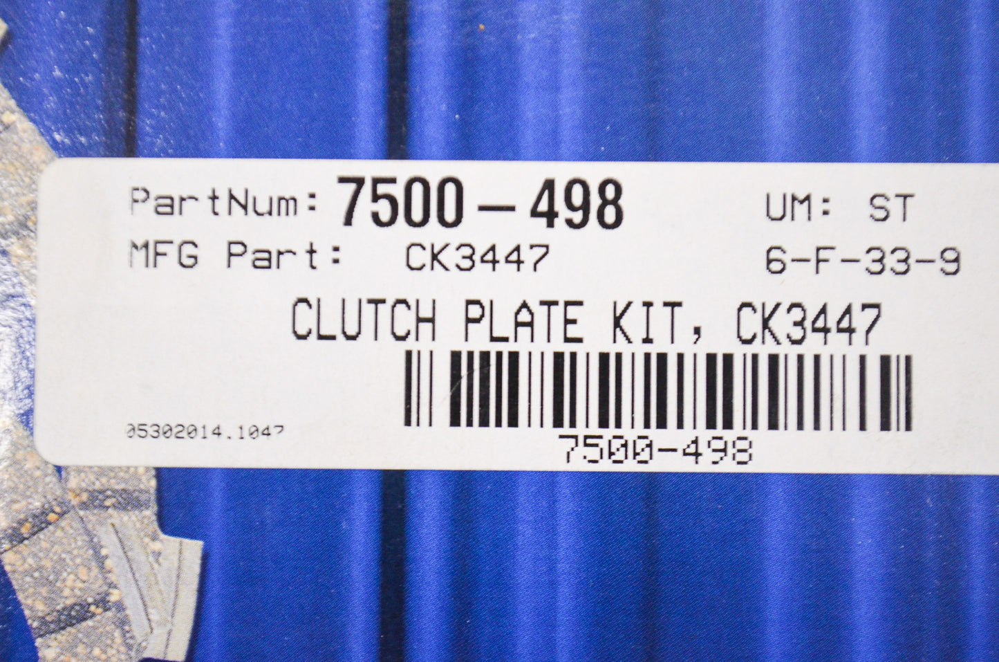 New EBC Clutch Plate Kit NOS