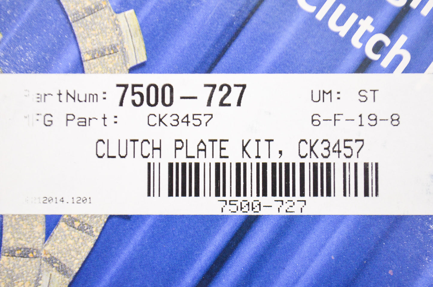 New EBC Clutch Plate Kit NOS