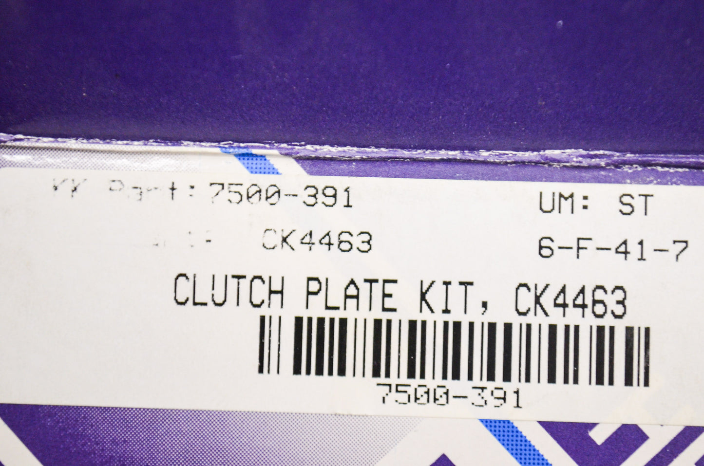EBC CK4463, 7500-391 Clutch Plate Kit NOS