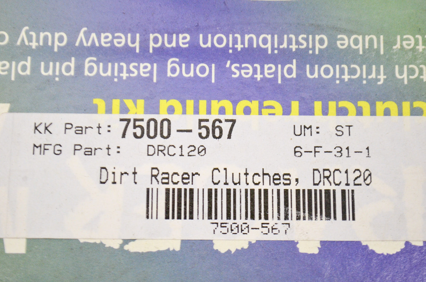 New EBC Dirt Racer Clutch Kit NOS