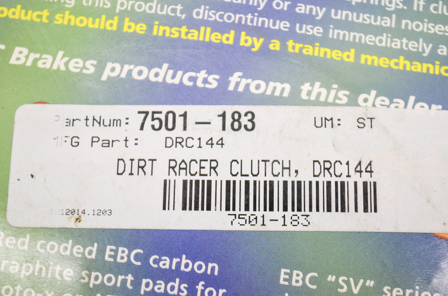 New EBC Dirt Racer Clutch Kit NOS