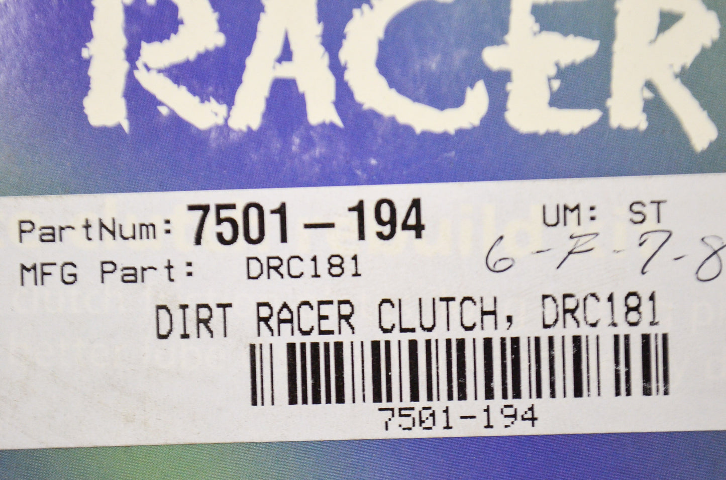 New EBC Dirt Racer Clutch Kit NOS