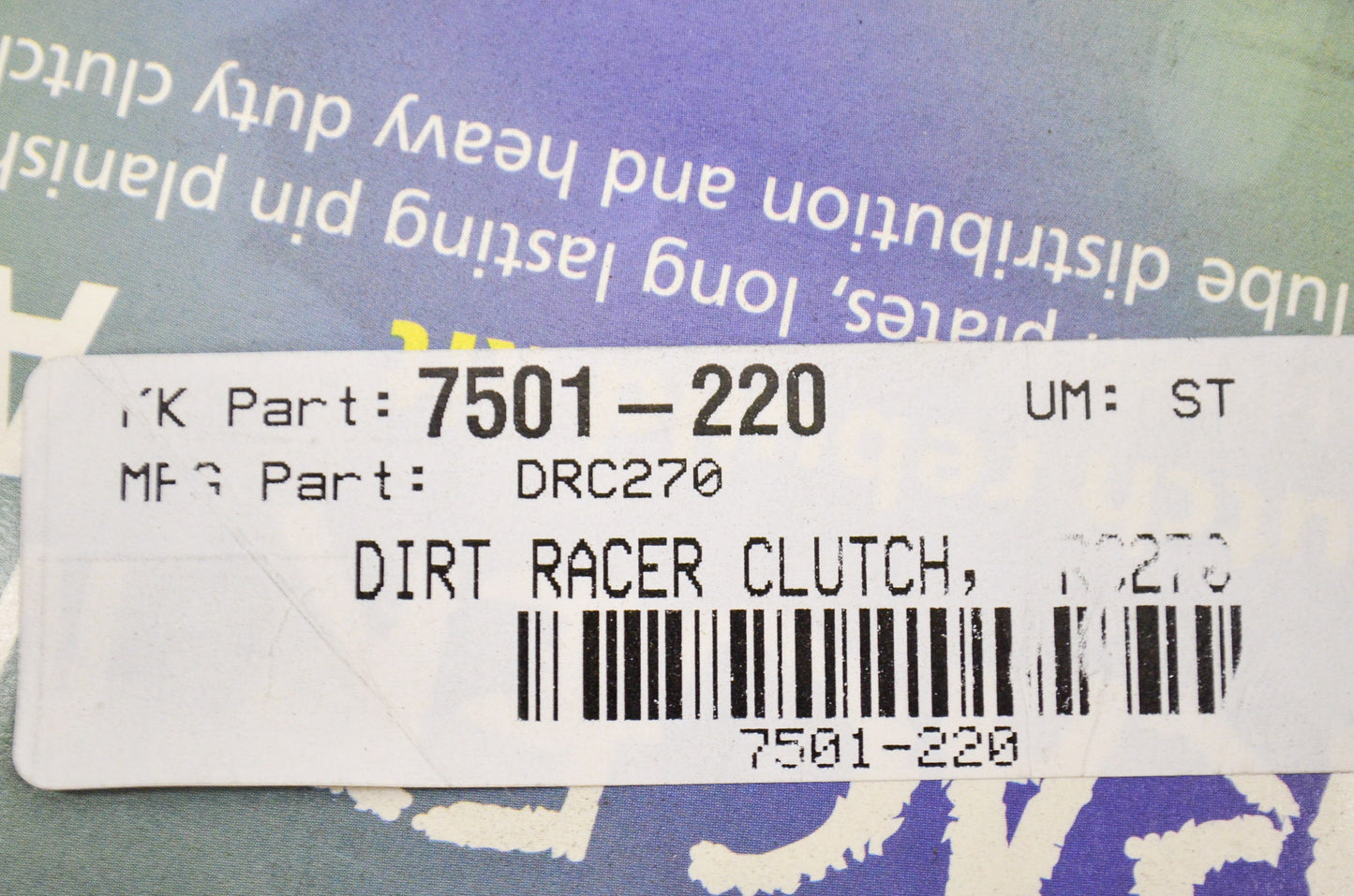 EBC DRC270, 7501-220 Dirt Racer Clutch Kit NOS