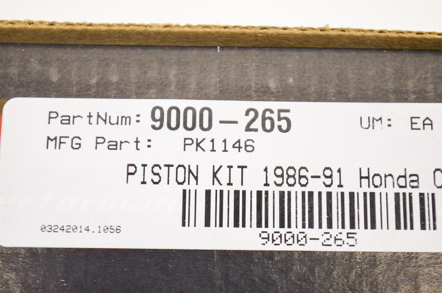 New Wiseco Forged Piston Kit 47mm 86-91 Honda CR80